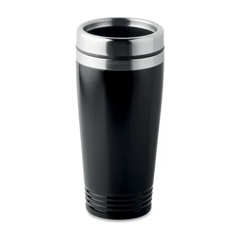 Cană termică RODEO COLOUR — culoarea Negru, față