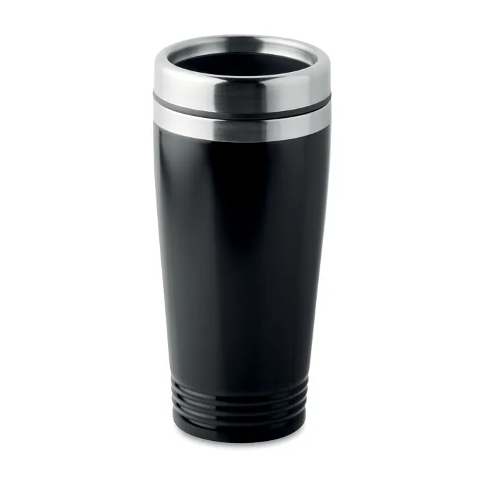 Cană termică RODEO COLOUR — culoarea Negru, față