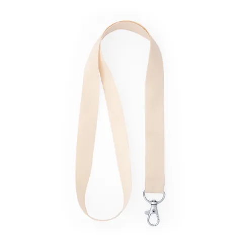 Lanyard Roomer — culoarea Natural, imagine produs