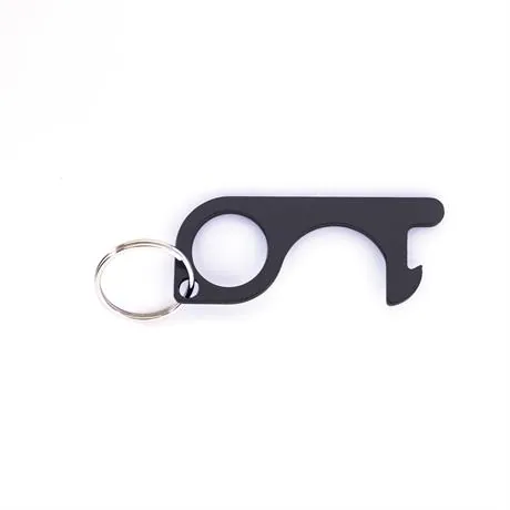 Breloc cu lanternă Ross — culoarea Negru, imagine produs
