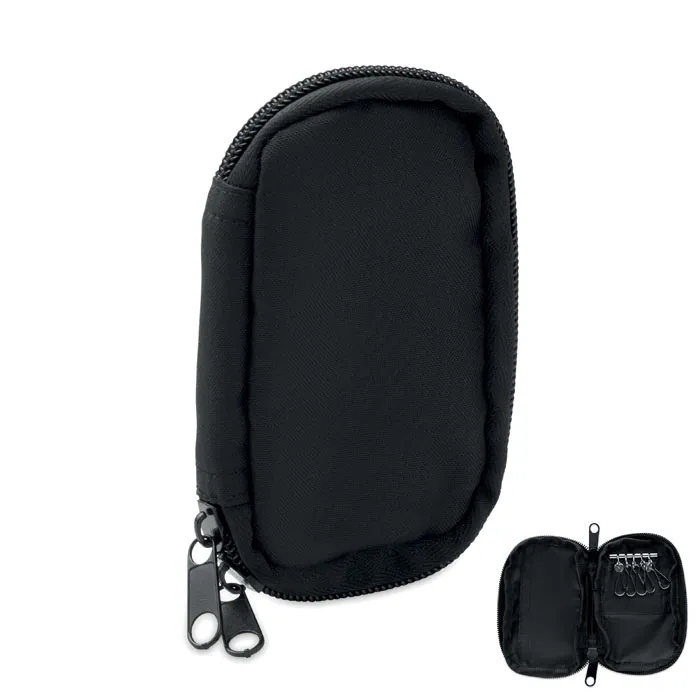 Husă chei ROVER — culoarea Negru, față