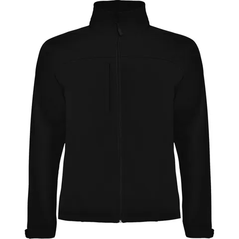Jachetă softshell bărbați Rudolph — culoarea Negru, imagine produs