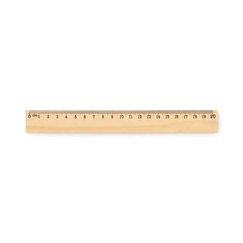 Riglă RULER20 — culoarea Lemn, față