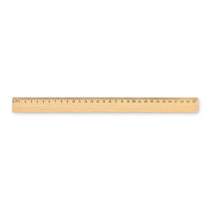 Riglă RULER30 — culoarea Lemn, față