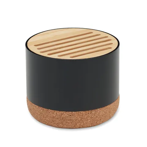 Boxă portabilă RUMBA — culoarea Negru, față