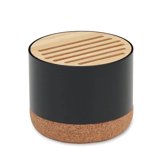 Boxă portabilă RUMBA — culoarea Negru, față