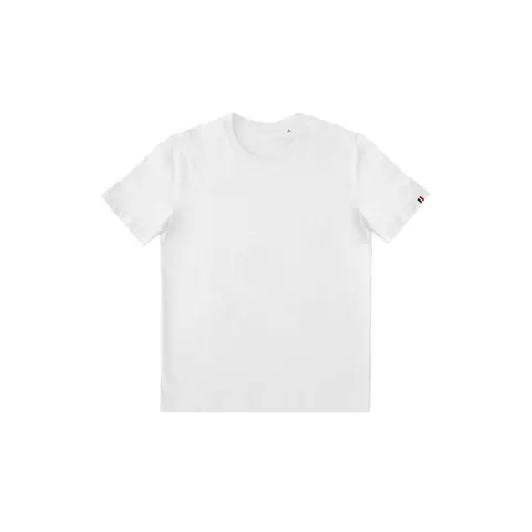 Tricou unisex SACHA — culoarea Alb, față