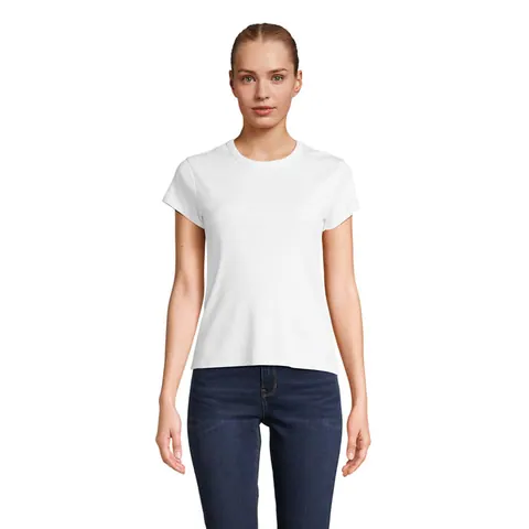 Tricou SARA — culoarea Alb, față