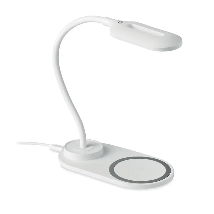 Încărcător multifuncțional SATURN — culoarea Alb, față