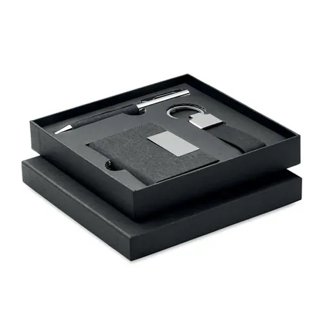 Set de scris SCRIBI 3 — culoarea Negru, față