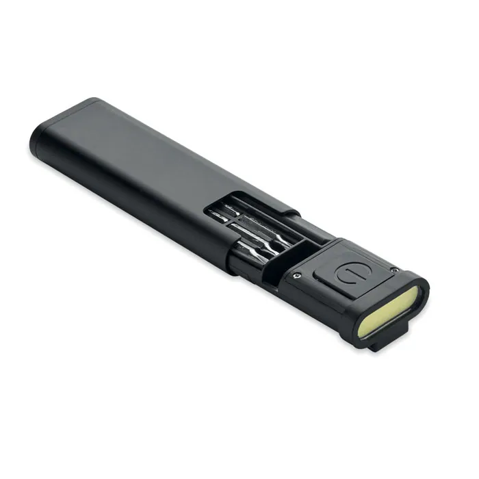 Lumină COB SCRUDRIVE — culoarea Negru, față
