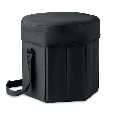 Scaun/masă/ geantă frigorifică SEAT & DRINK — culoarea Negru, față