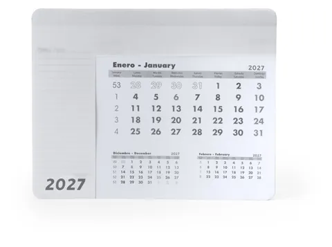 Calendar Serbal — culoarea Alb, imagine produs