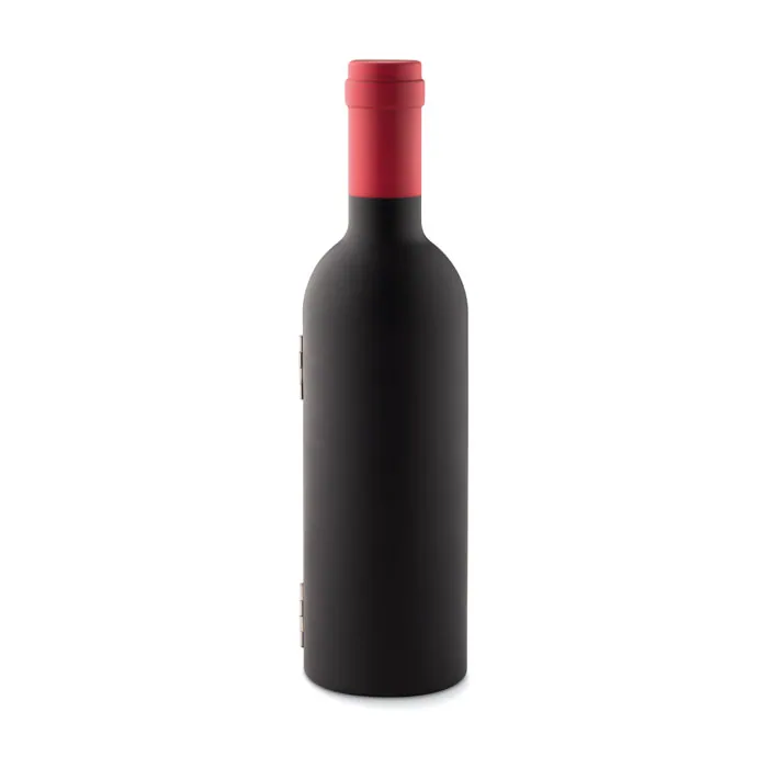 Set de vin SETTIE — culoarea Negru, față