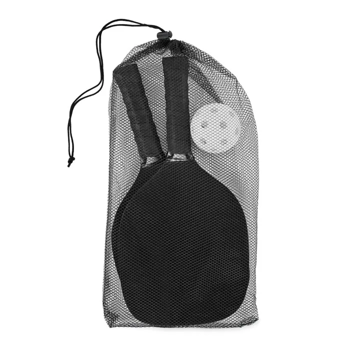 Set de palete SETTY — culoarea Negru, față