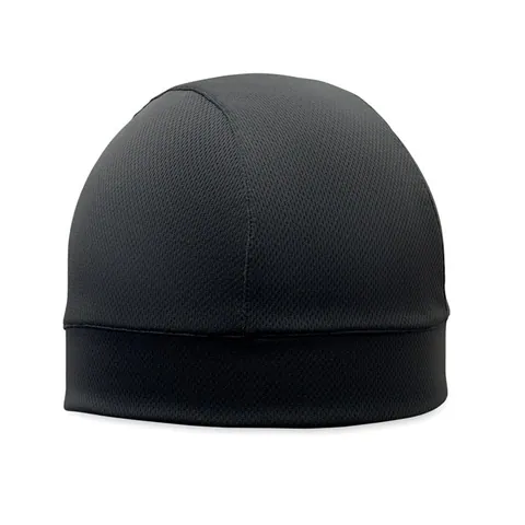 Beretă sport cooling SHIELD — culoarea Negru, față