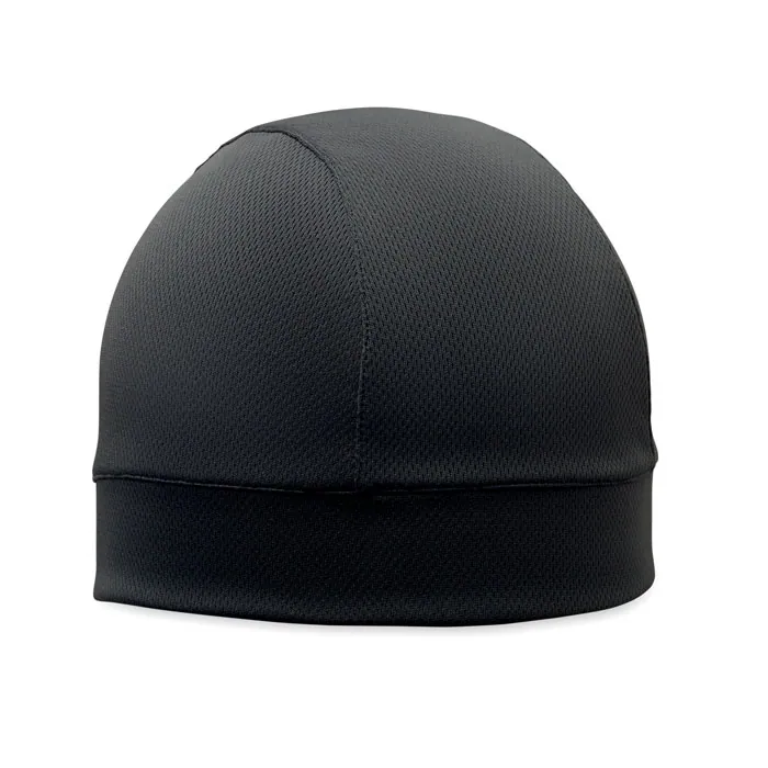 Beretă sport cooling SHIELD — culoarea Negru, față