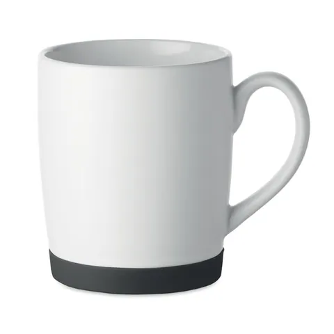 Cană ceramică SILBASE — culoarea Negru, față