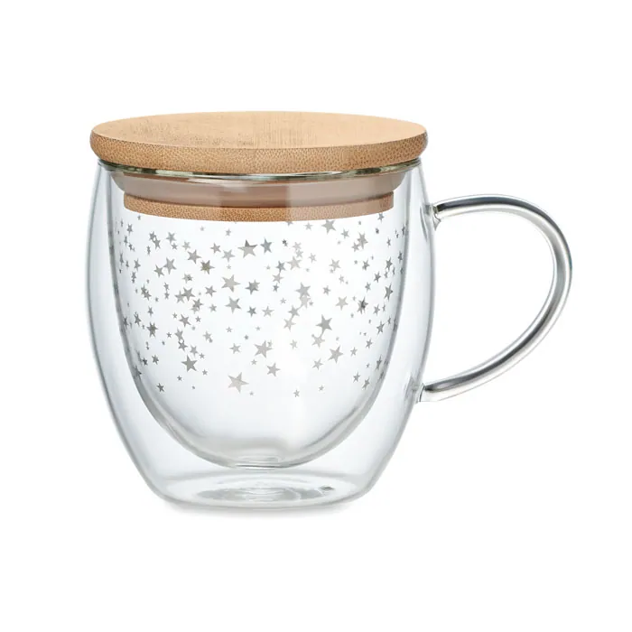 Cană SION — culoarea Transparent, față