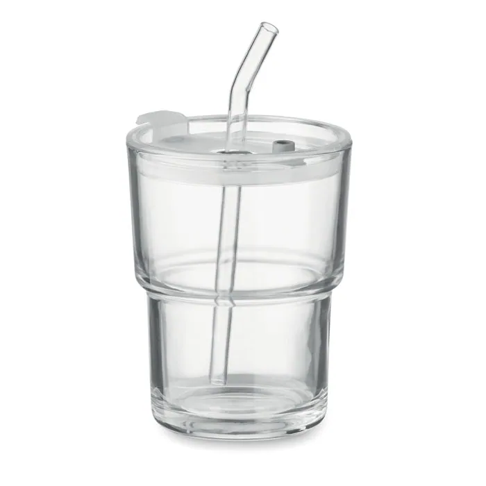 Pahar de sticlă SIP — culoarea Transparent, față
