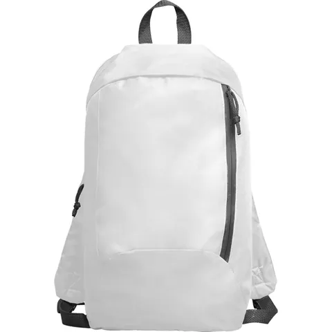 Rucsac Sison — culoarea Alb, imagine produs