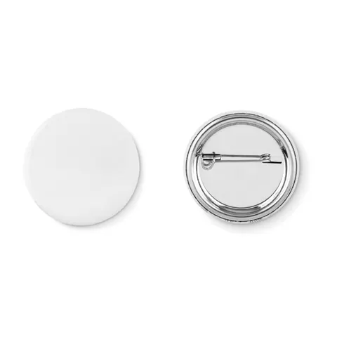 Insignă SMALL PIN — culoarea Argint mat, față