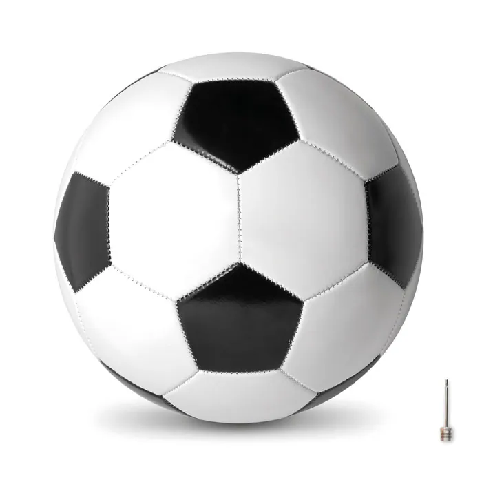 Minge fotbal SOCCER — culoarea Alb / Negru, față