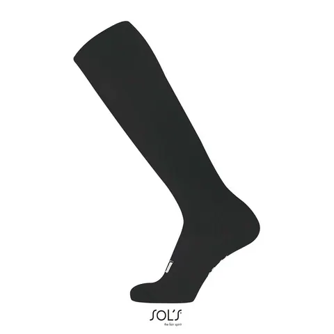 Șosete unisex SOCCER — culoarea Negru, față