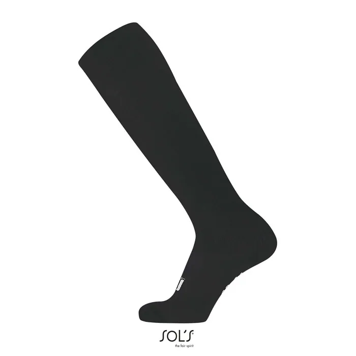 Șosete unisex SOCCER — culoarea Negru, față
