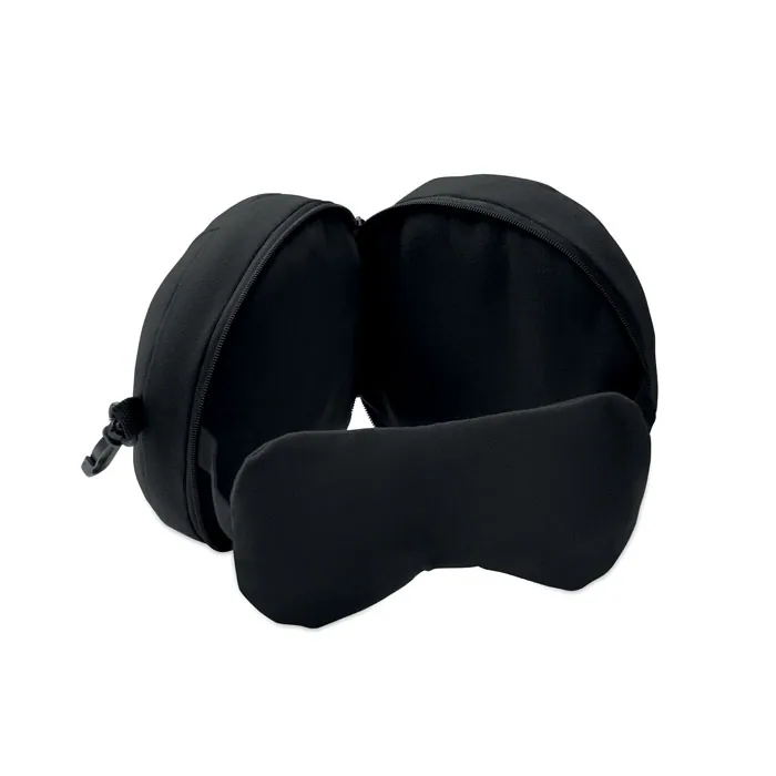 Set de călătorie SOFT NUIT — culoarea Negru, față