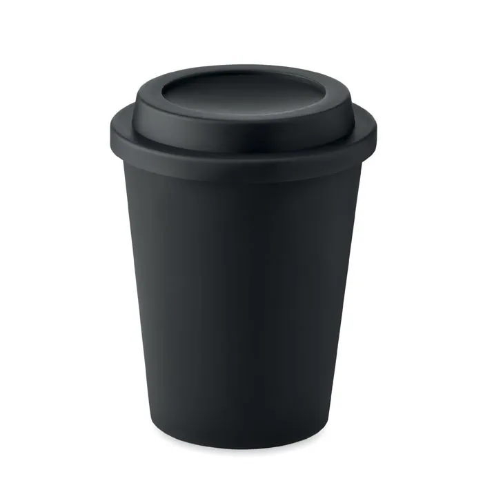 Cană termică SORA — culoarea Negru, față
