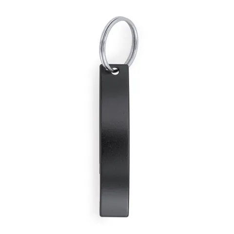Inel cheie deschizător Sparkling — culoarea Negru, imagine produs
