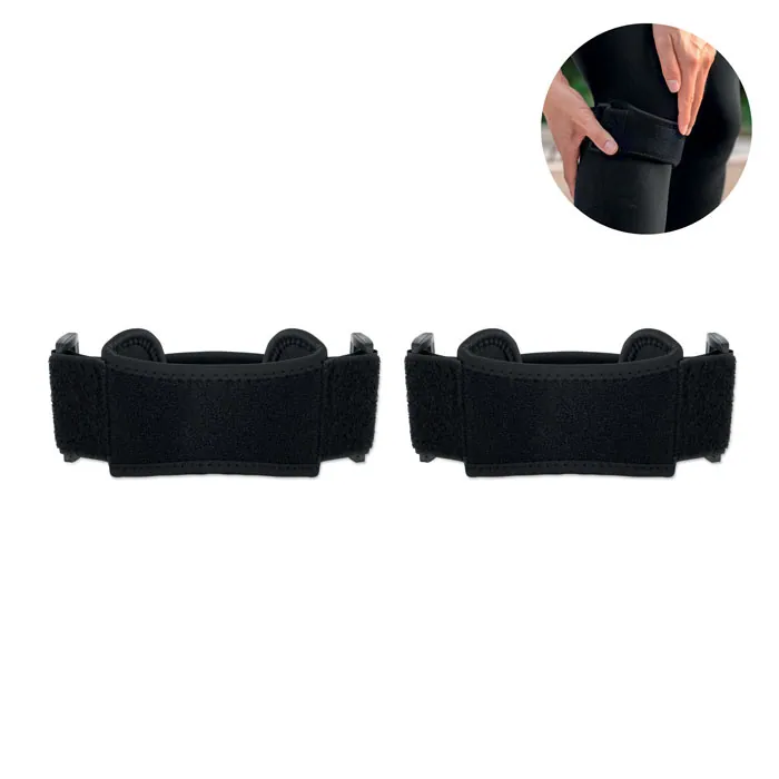 Accesoriu pentru drumeții STABIL — culoarea Negru, față