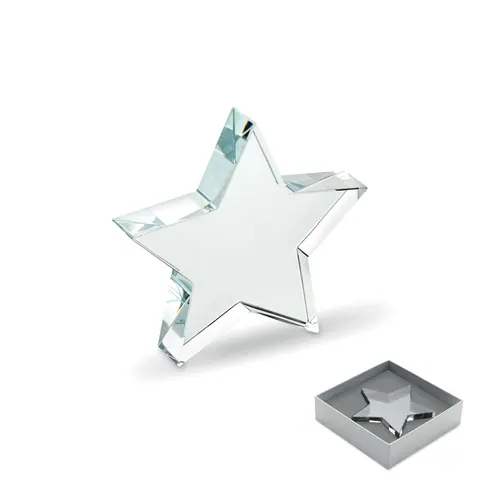 Trofeu stea STARWARD — culoarea Transparent, față
