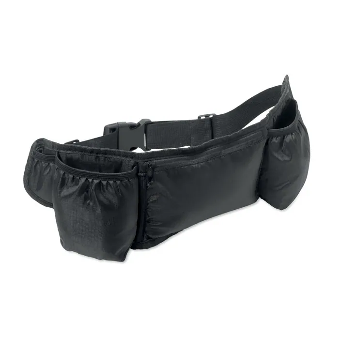 Geantă sport STEADY — culoarea Negru, față