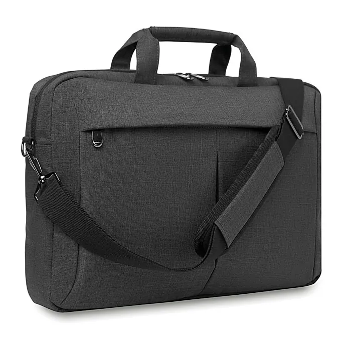 Geantă pentru laptop STOCKHOLM — culoarea Gri, față
