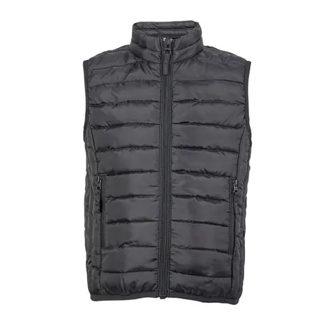 Vestă copii STREAM BW — culoarea Negru, față