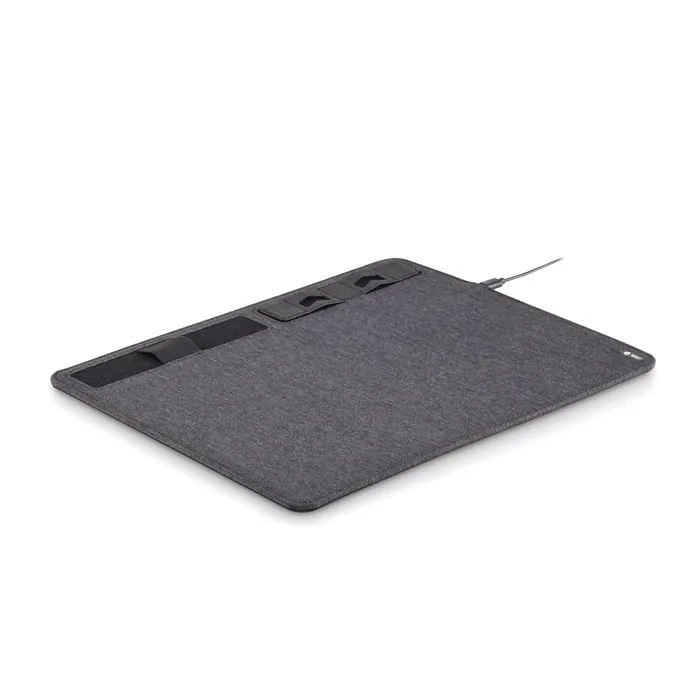 Mousepad SUPERPAD — culoarea Gri piatră, față
