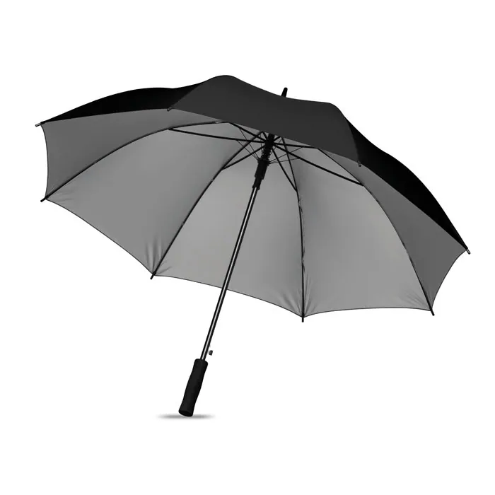 Umbrelă SWANSEA — culoarea Negru, față