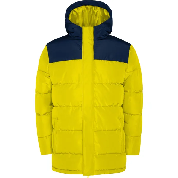 Parka bărbați Tallin — culoarea Galben / Bleumarin, imagine produs