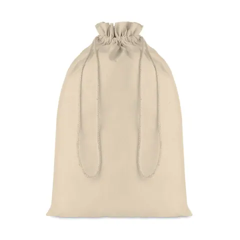 Pungă de cadou TASKE LARGE — culoarea Bej, față