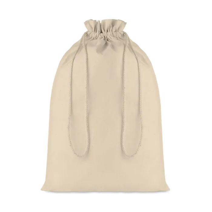 Pungă de cadou TASKE LARGE — culoarea Bej, față