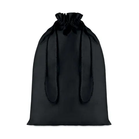 Pungă de cadou TASKE LARGE — culoarea Negru, față
