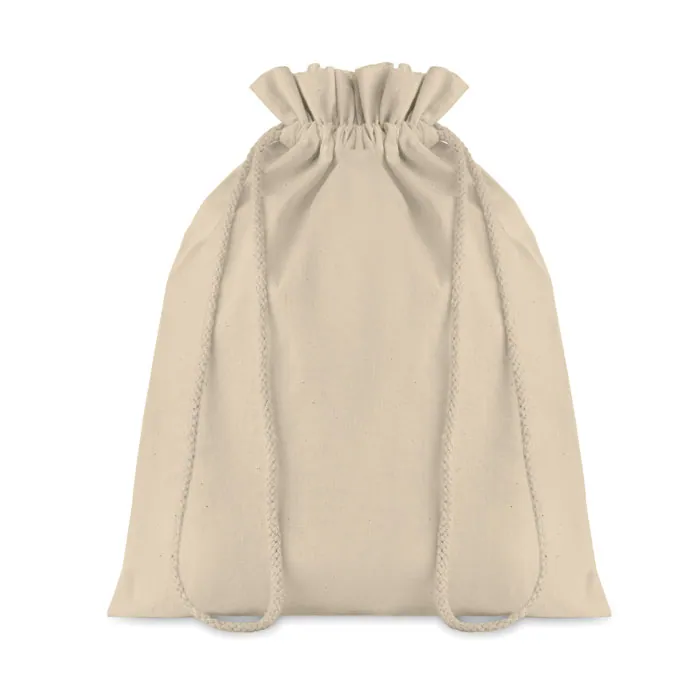 Pungă de cadou TASKE MEDIUM — culoarea Bej, față