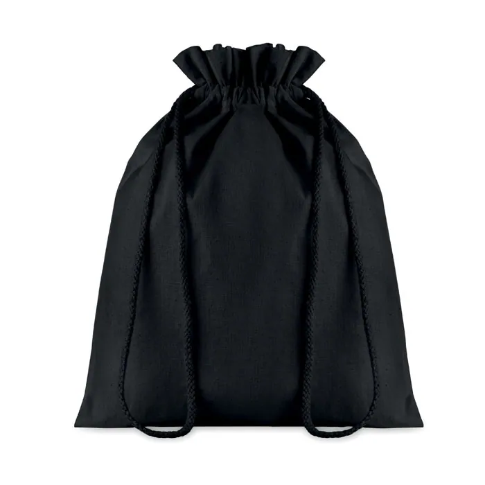 Pungă de cadou TASKE MEDIUM — culoarea Negru, față