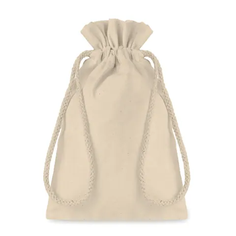 Pungă de cadou TASKE SMALL — culoarea Bej, față