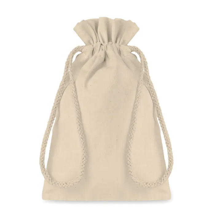 Pungă de cadou TASKE SMALL — culoarea Bej, față