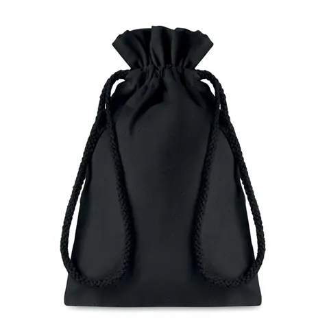 Pungă de cadou TASKE SMALL — culoarea Negru, față
