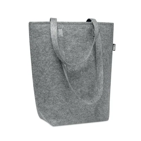 Geantă tote TASLO — culoarea Gri, față