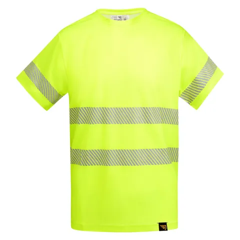 Tricou reflectorizant bărbați Tauri — culoarea Galben fluor, imagine produs